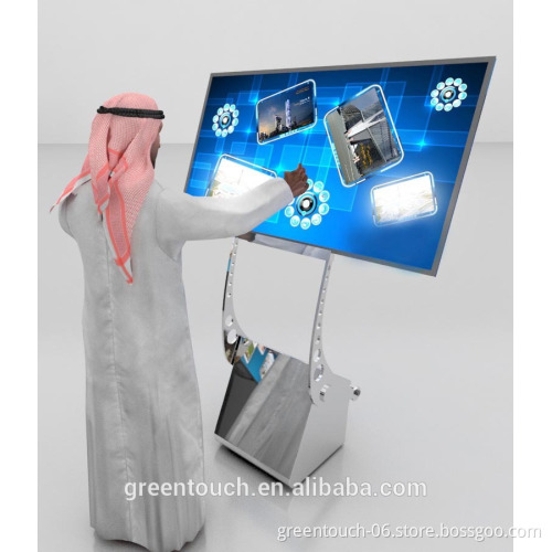 42" usb interactive dual touch screen Foil film, Holographic projection Foil for Kiosk/advertising player
